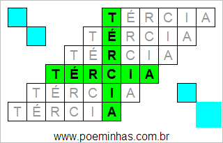 Acróstico de Tércia