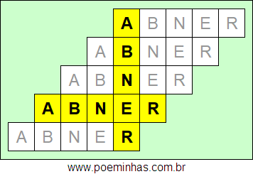 Acróstico de Abner