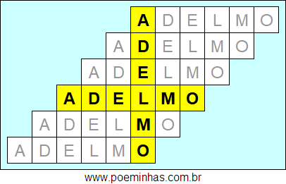 Acróstico de Adelmo