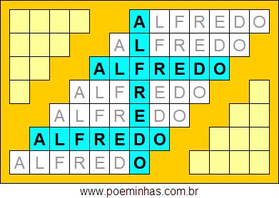 Acróstico de Alfredo