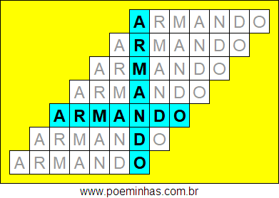 Acróstico de Armando