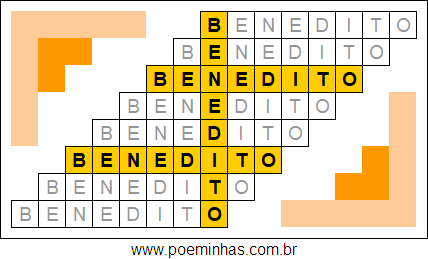 Acróstico de Benedito