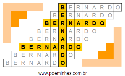 Acróstico de Bernardo