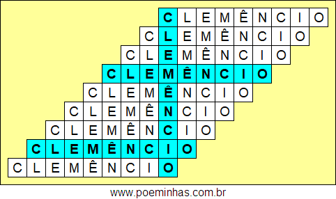 Acróstico de Clemêncio