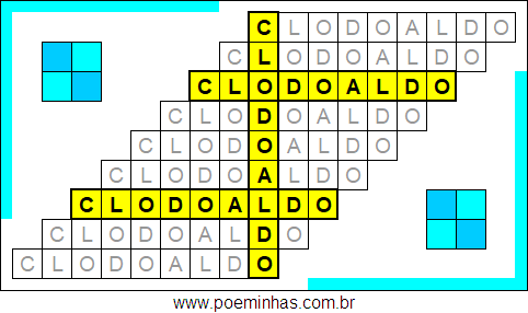 Acróstico de Clodoaldo