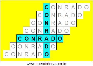 Acróstico de Conrado