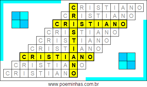 Acróstico de Cristiano