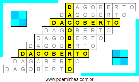 Acróstico de Dagoberto