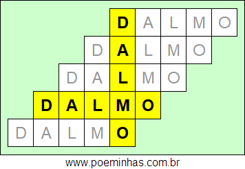 Acróstico de Dalmo