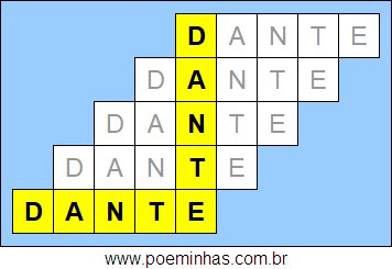 Acróstico de Dante