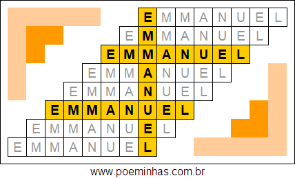 Acróstico de Emmanuel