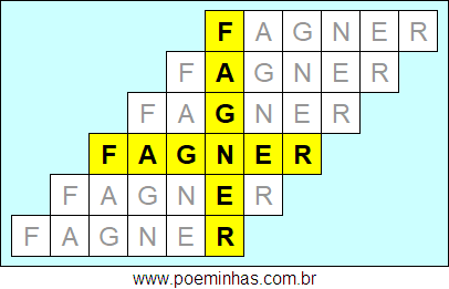 Acróstico de Fagner