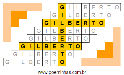 Acróstico de Gilberto