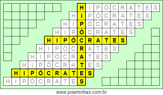 Acróstico de Hipócrates