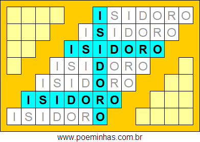 Acróstico de Isidoro