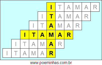 Acróstico de Itamar