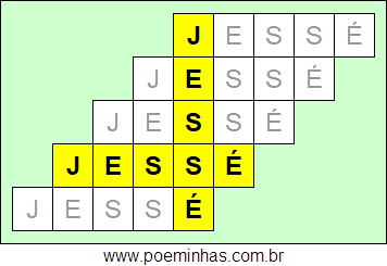 Acróstico de Jessé