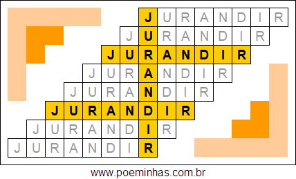 Acróstico de Jurandir