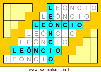 Acróstico de Leôncio