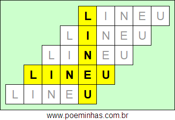 Acróstico de Lineu