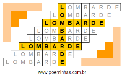 Acróstico de Lombarde