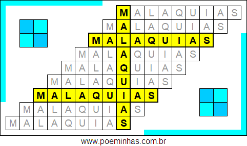 Acróstico de Malaquias