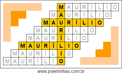 Acróstico de Maurílio