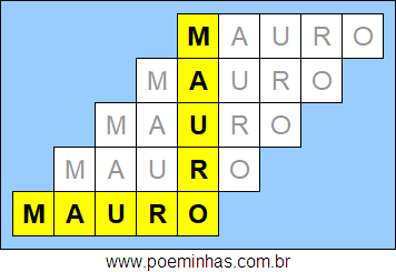 Acróstico de Mauro