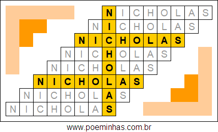 Acróstico de Nicholas