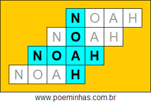 Acróstico de Noah