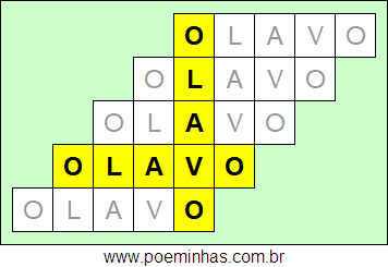 Acróstico de Olavo