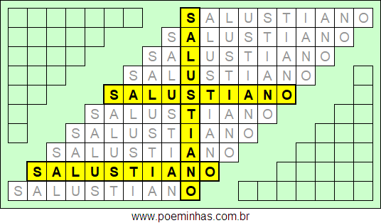 Acróstico de Salustiano