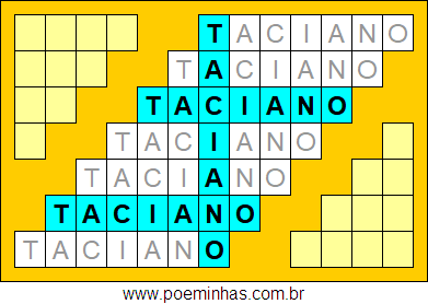 Acróstico de Taciano