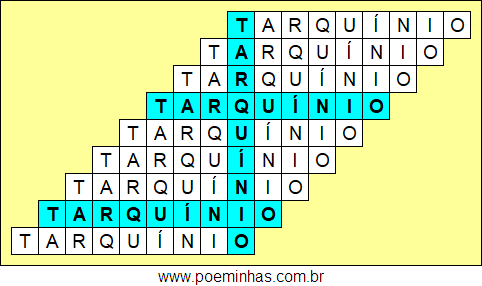 Acróstico de Tarquínio