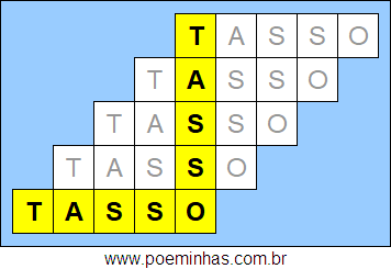 Acróstico de Tasso