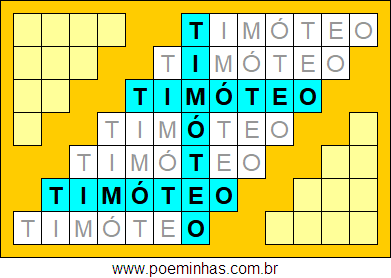 Acróstico de Timóteo