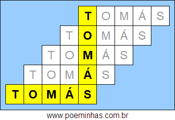 Acróstico de Tomás