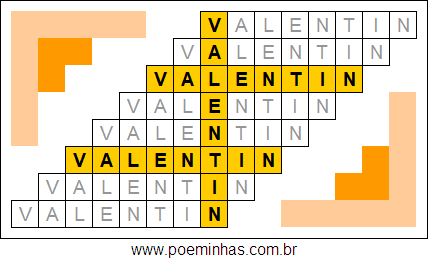 Acróstico de Valentin