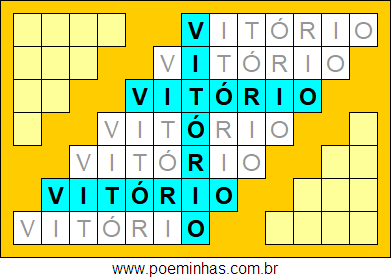 Acróstico de Vitório