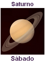 Sábado São Influenciados Pelo Planeta Saturno